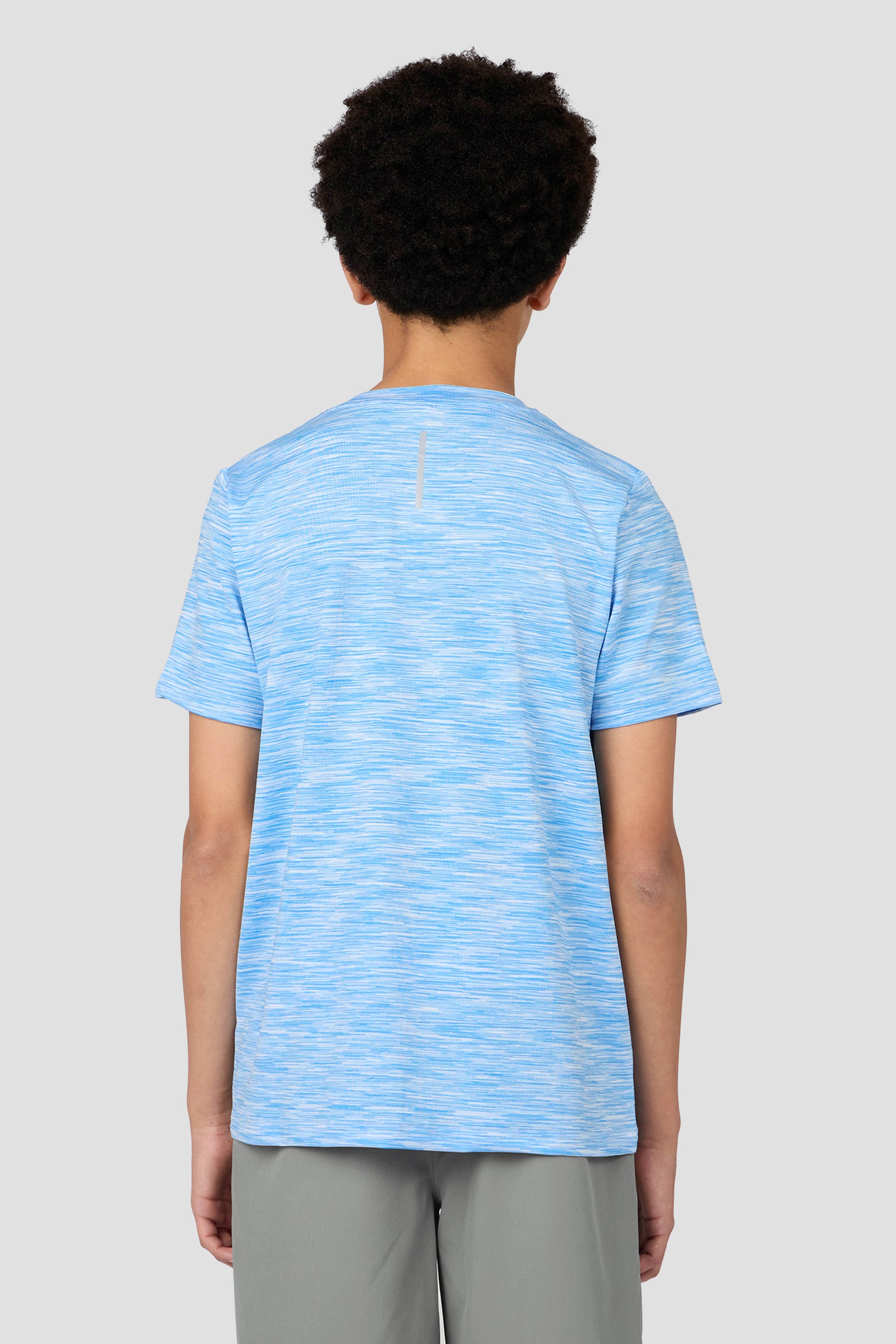 Boys Trail T-Shirt - Blue/White