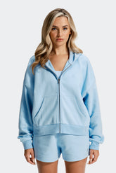Form Full Zip Hood - Blissful Blue