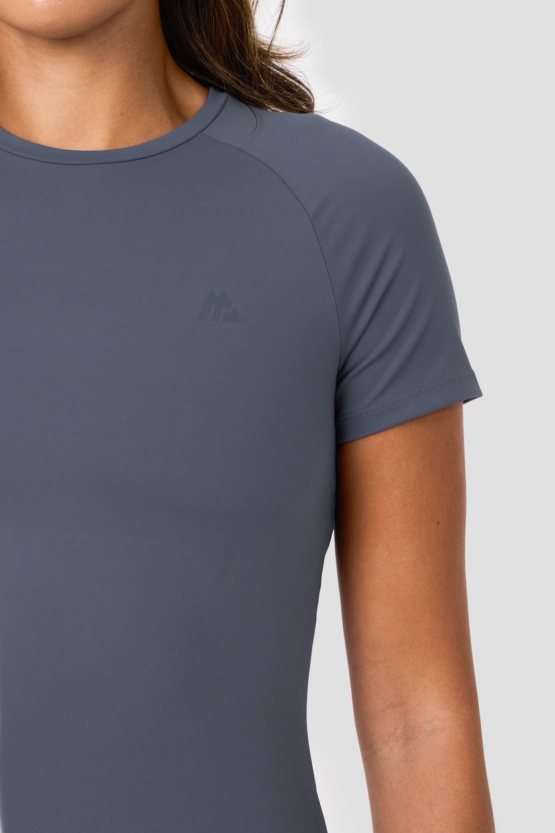 Form Baby T-Shirt - Greyed Indigo