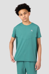 Boys Scope T-Shirt - Steal Teal/Ocean Abyss