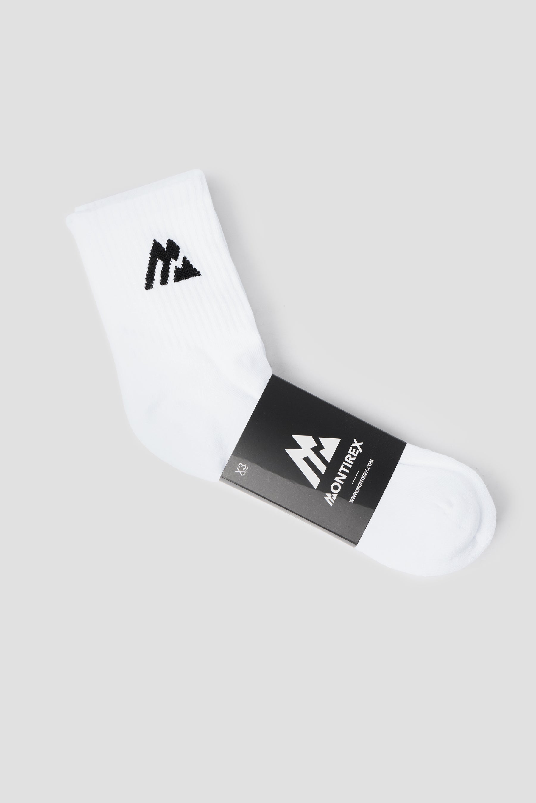 Junior Crew Sock - White