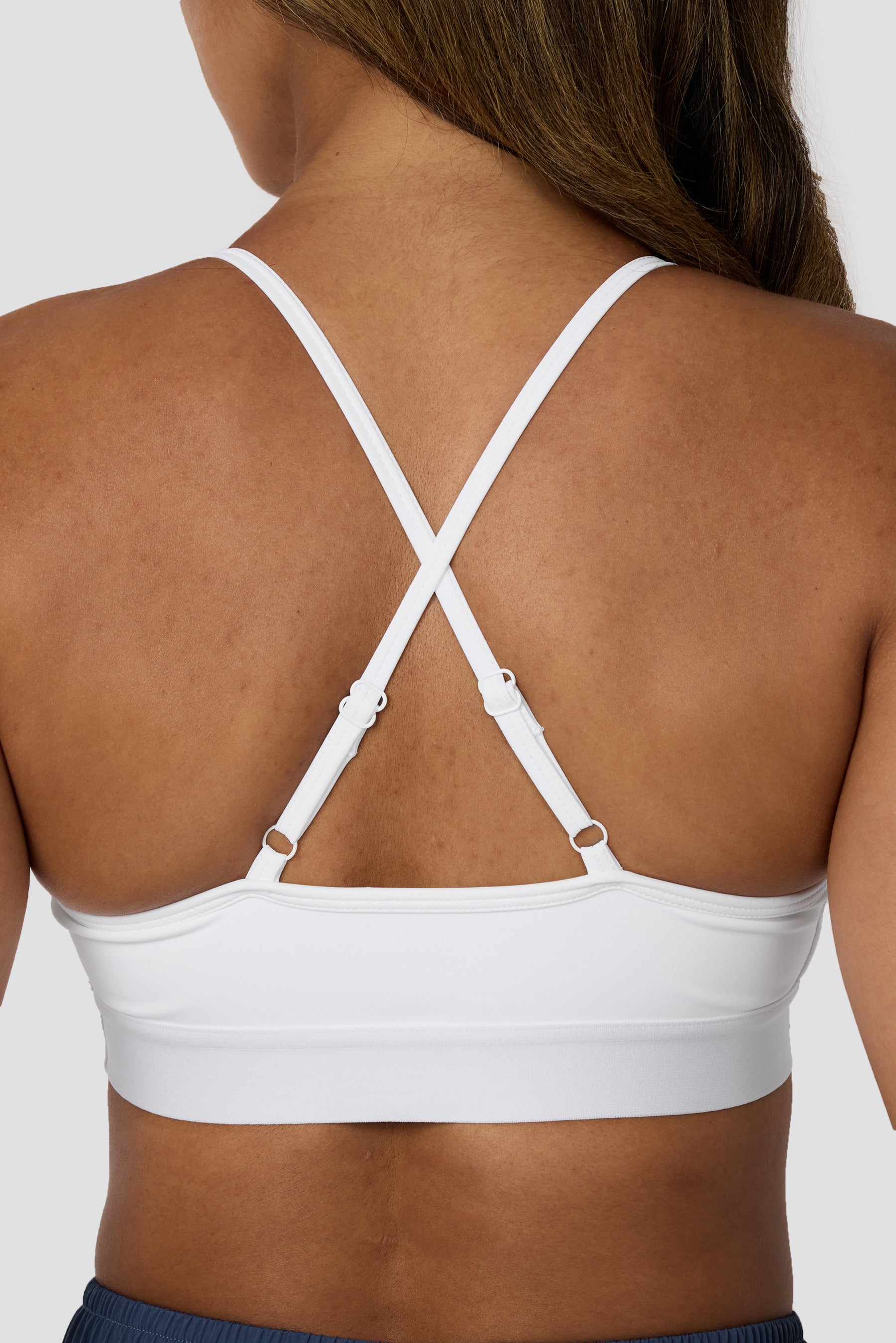 Icon Strappy 2.0 Bra - White