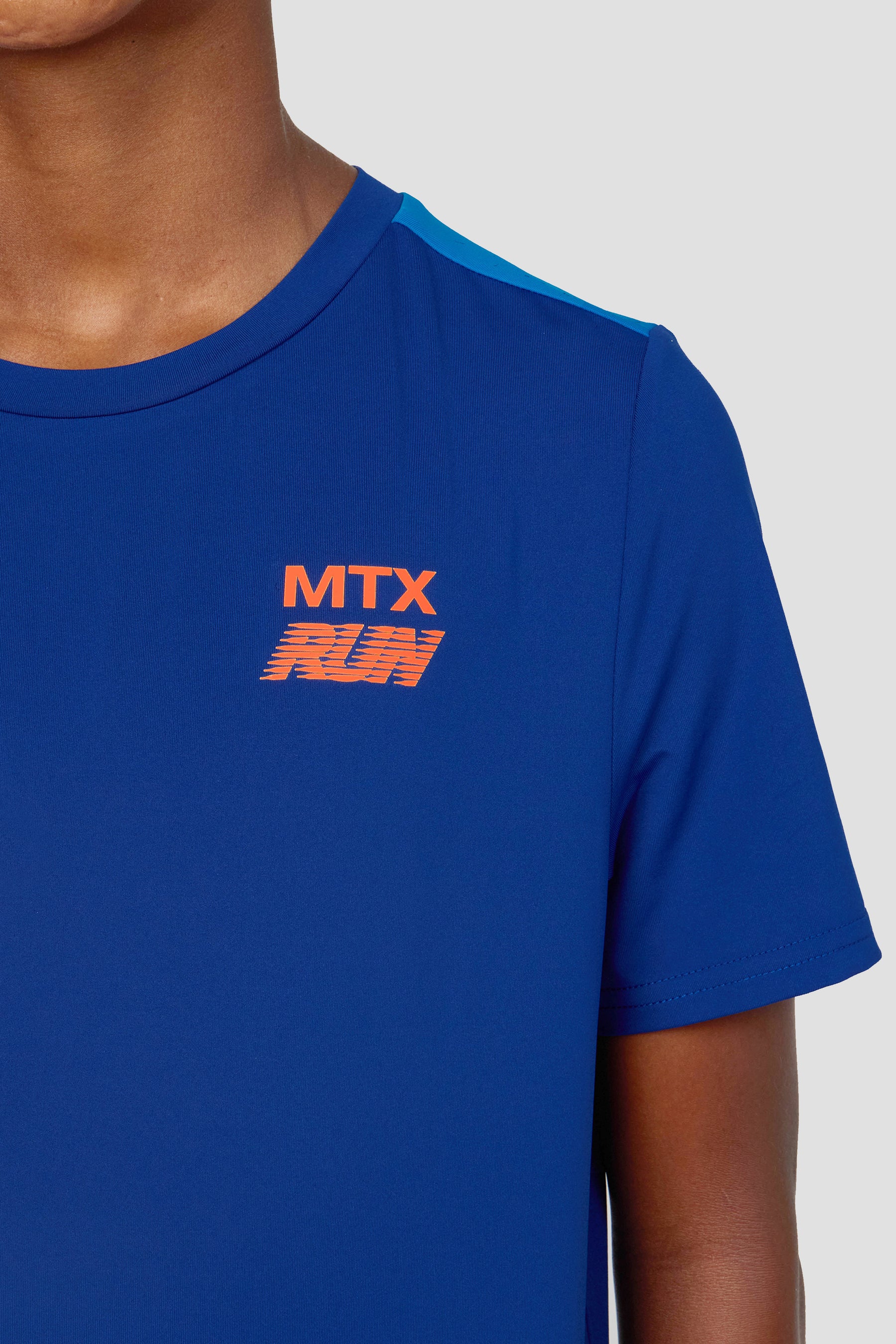 Boys MTX Run T-Shirt - Marine Blue/Idaho Blue