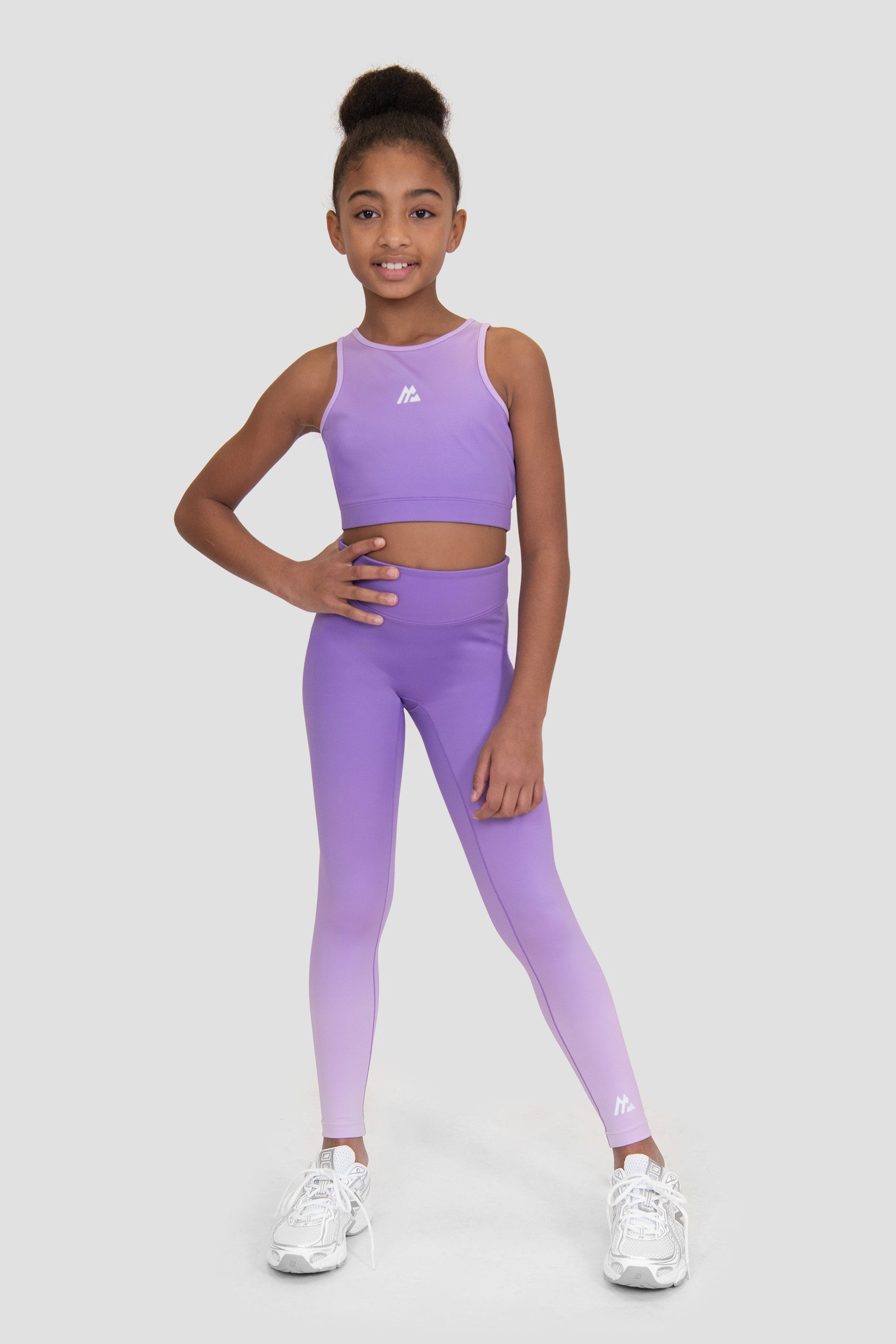 Girls Glow Vest - Parma/Royal Purple