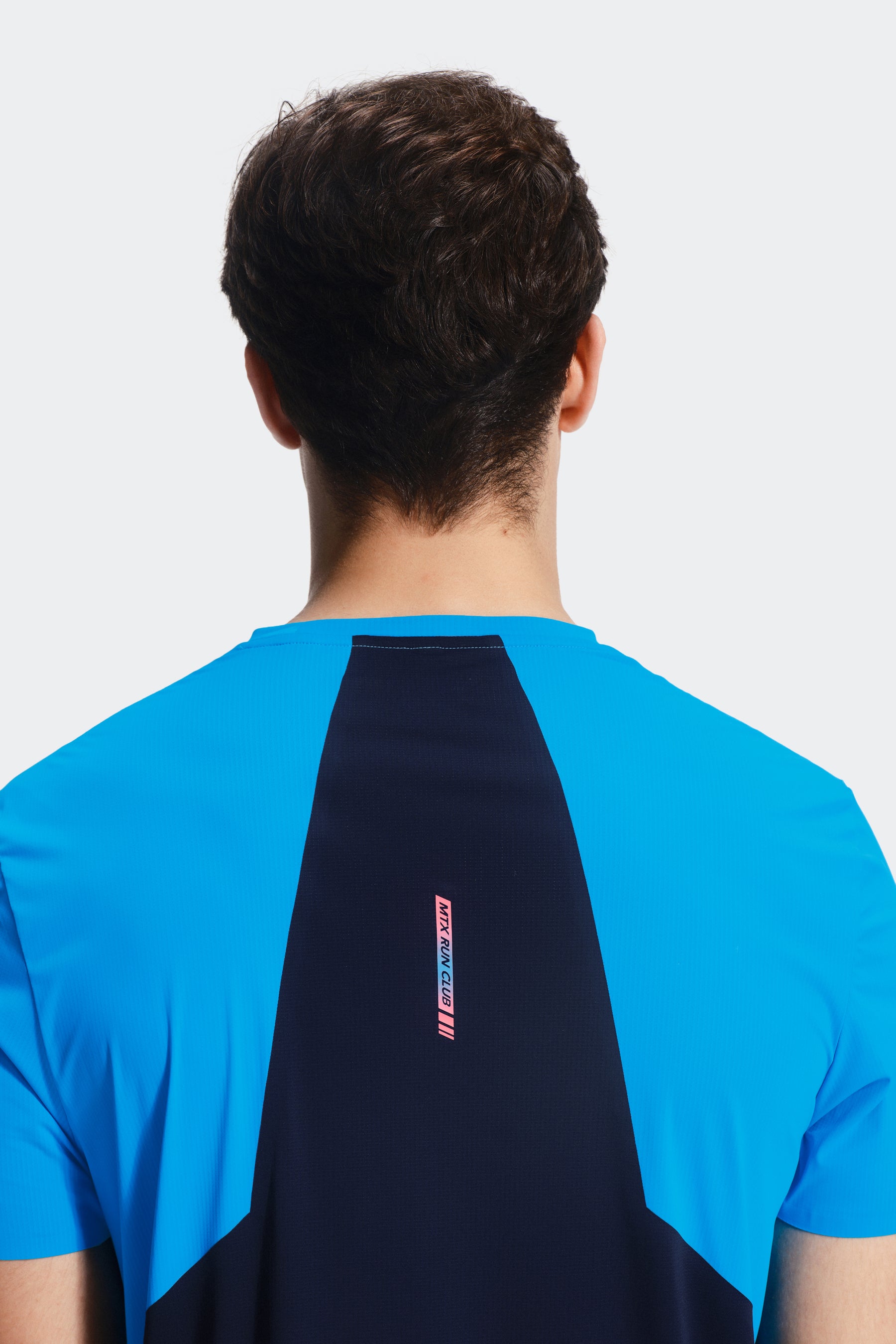 MTX Run Vertex T-Shirt - Maya Blue/Midnight Blue
