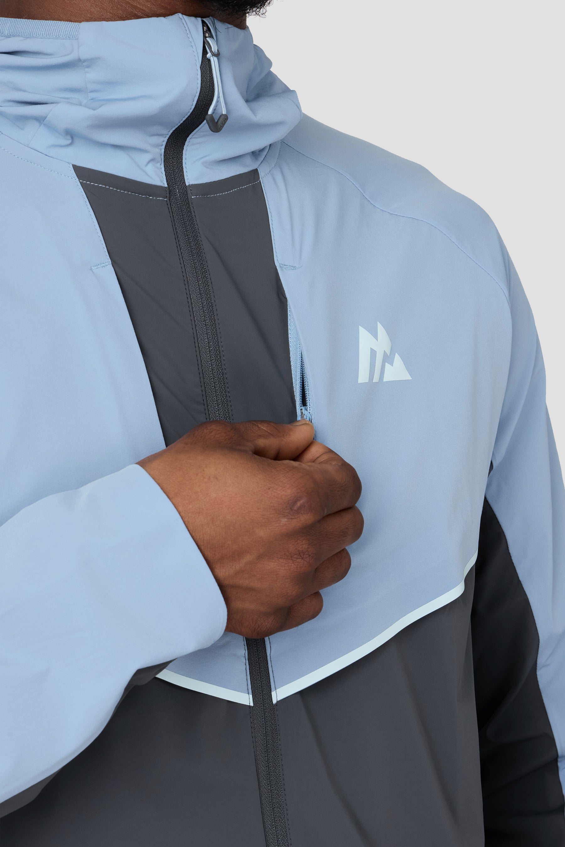 MTX Trail Traction Windbreaker - Cloudy Blue/Slate Grey