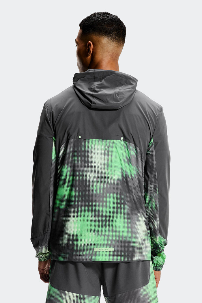 MTX Run Disperse Windbreaker - Asphalt
