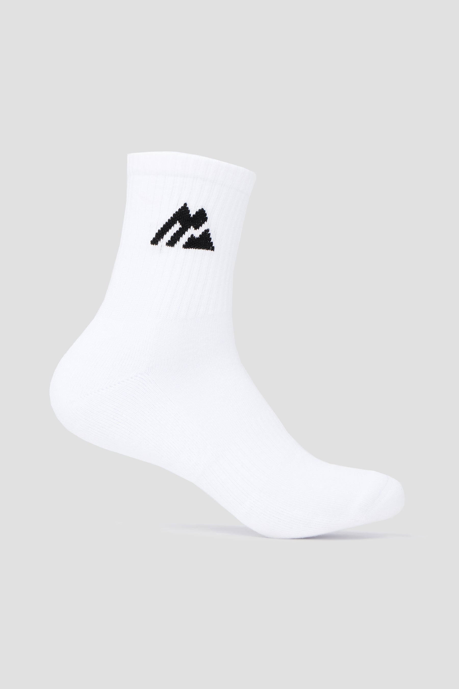Junior Crew Sock - White