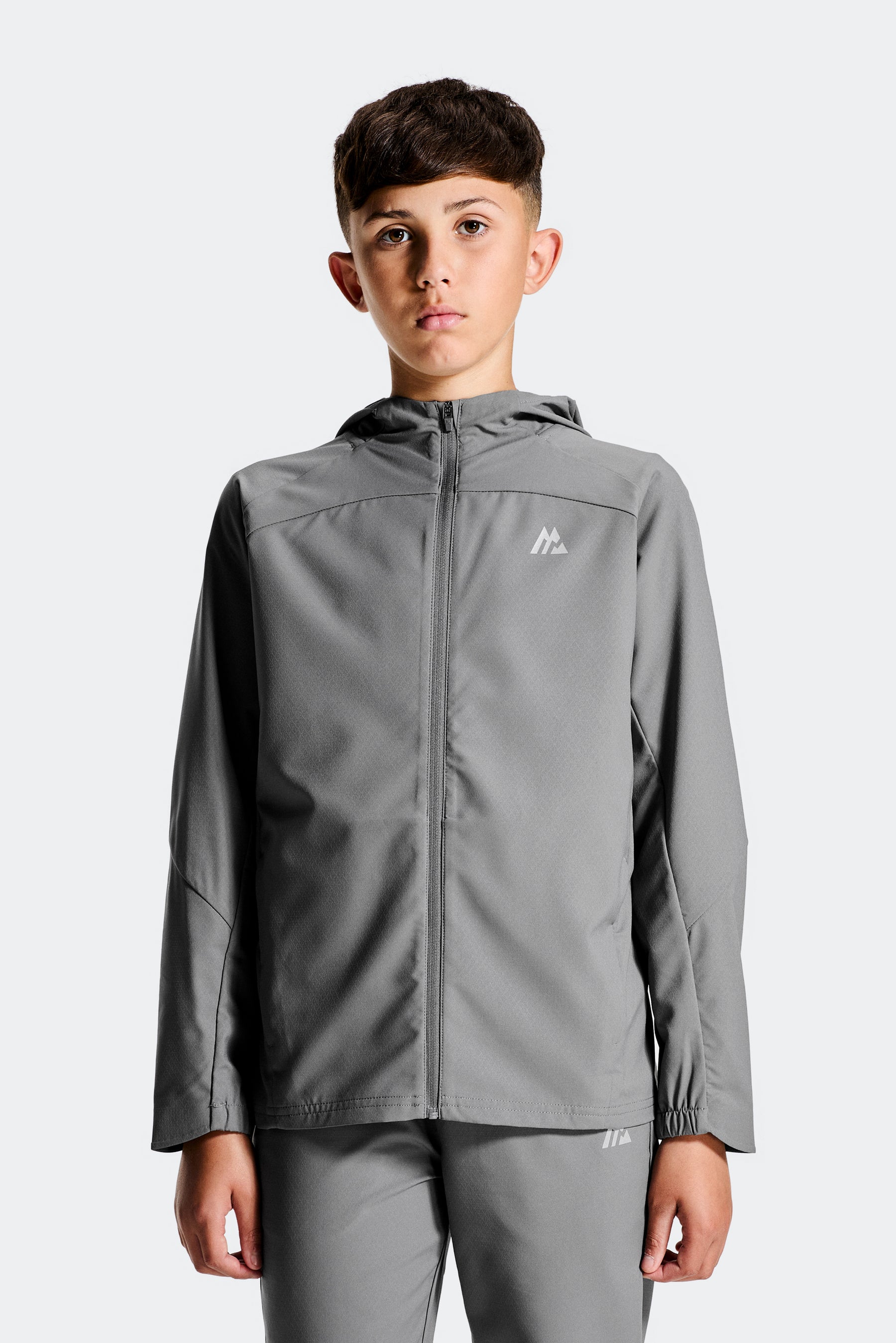 Boys Chase Jacket - Cement Grey