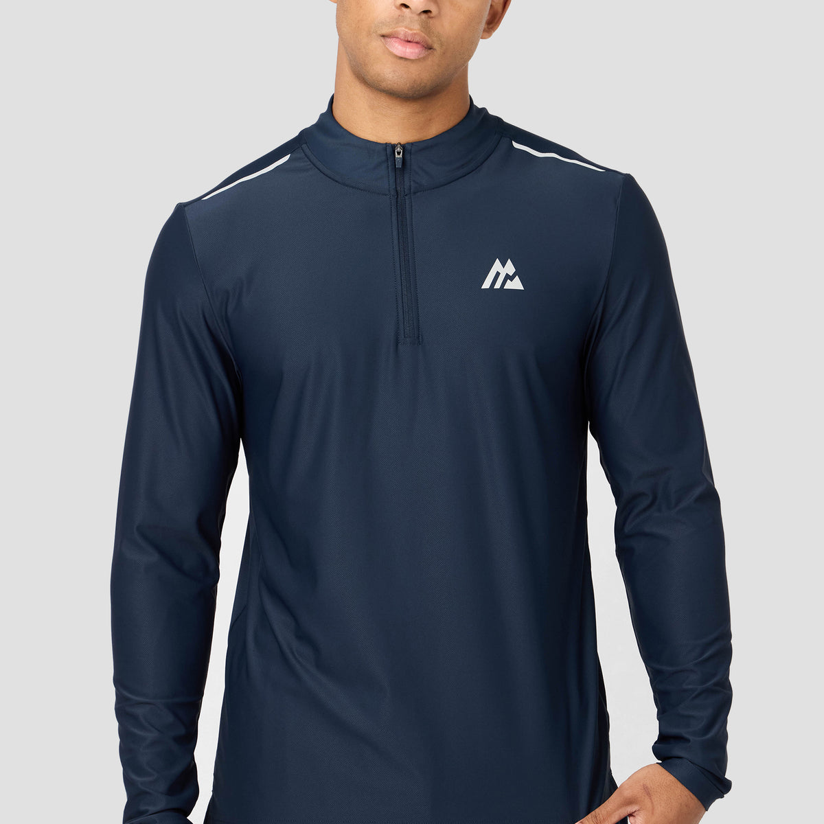 Montirex Charge 2.0 Zip: Premium Gymwear in Midnight Blue
