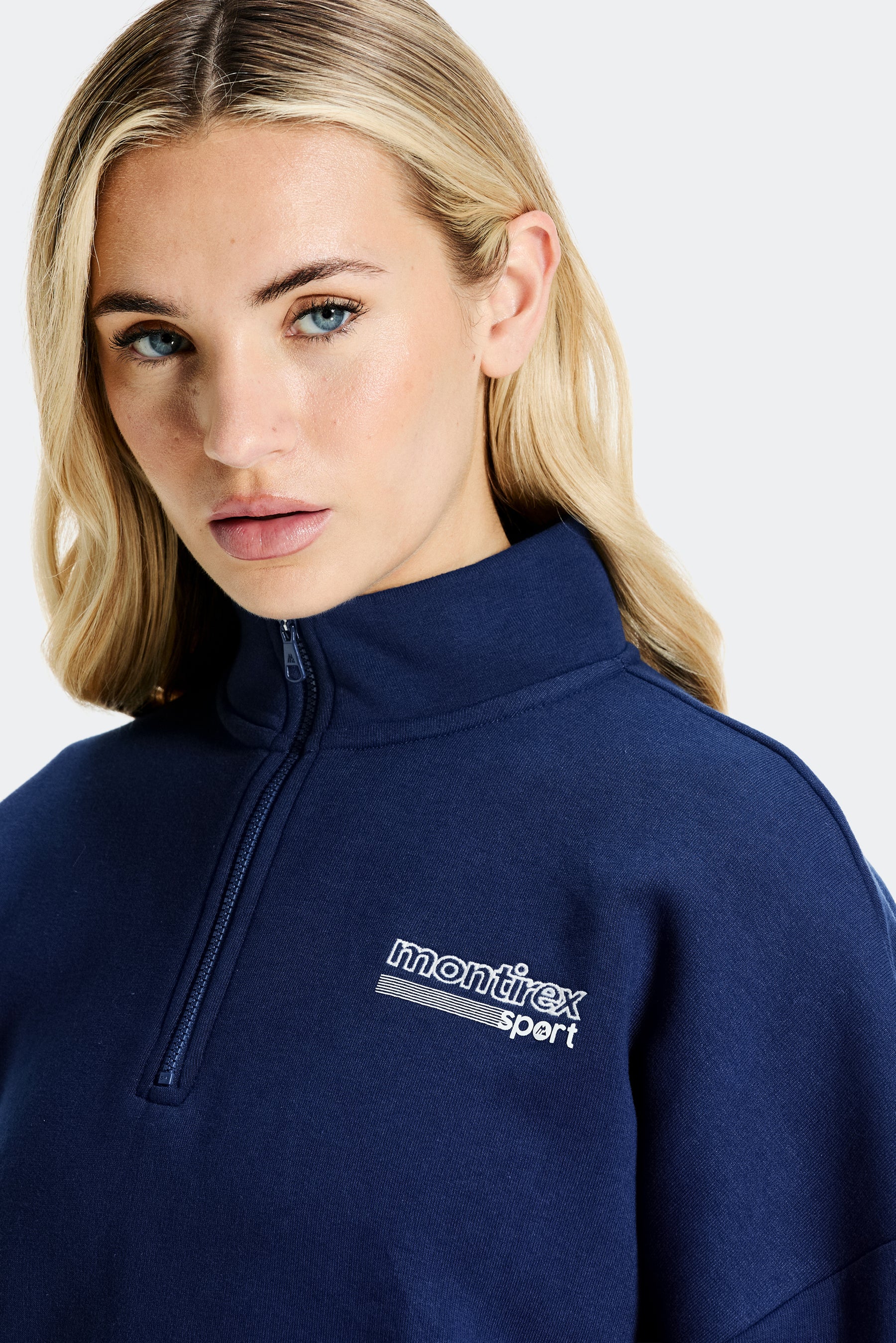 Track Graphic 1/4 Zip - Agency