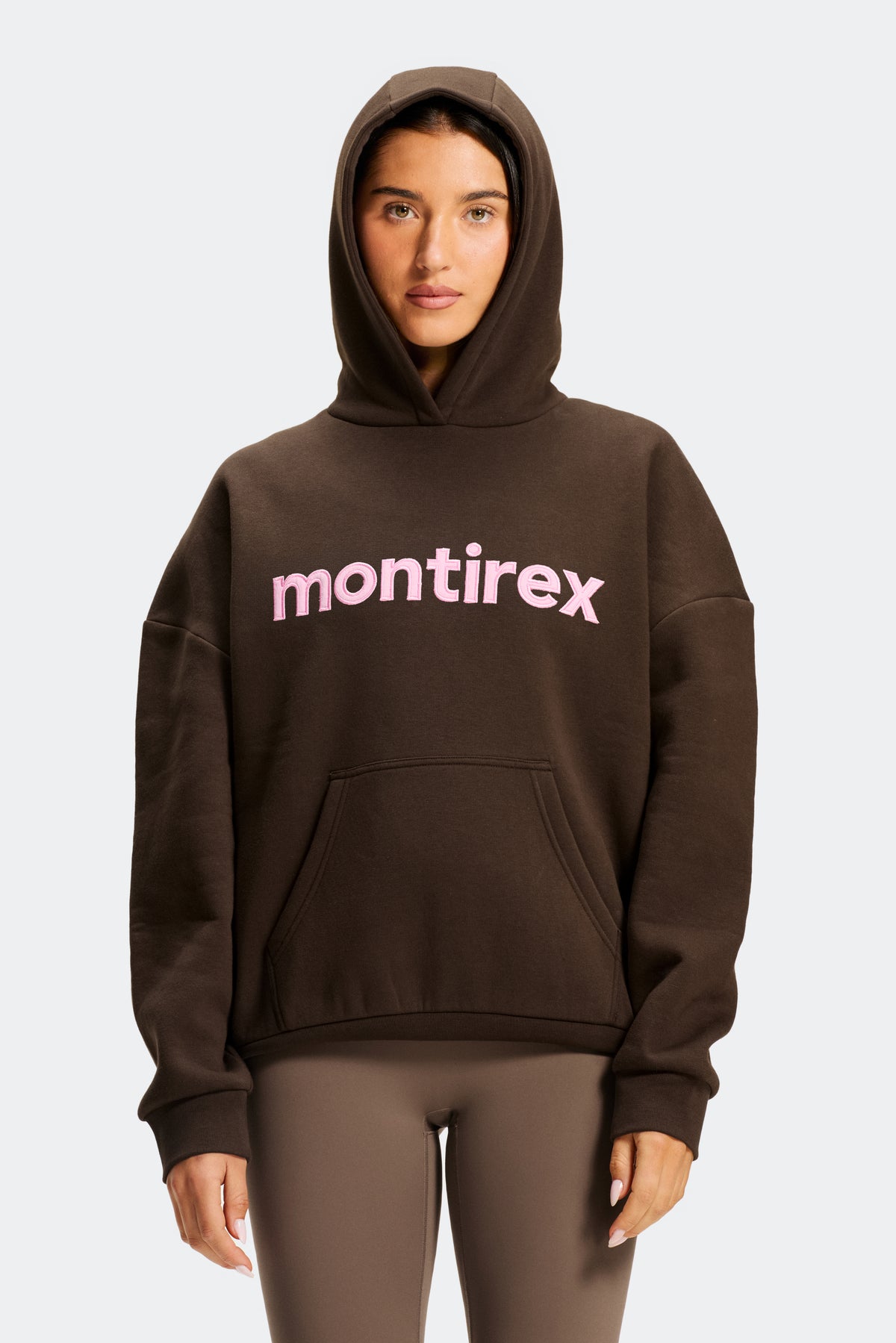 Wordmark Hood - Brownie