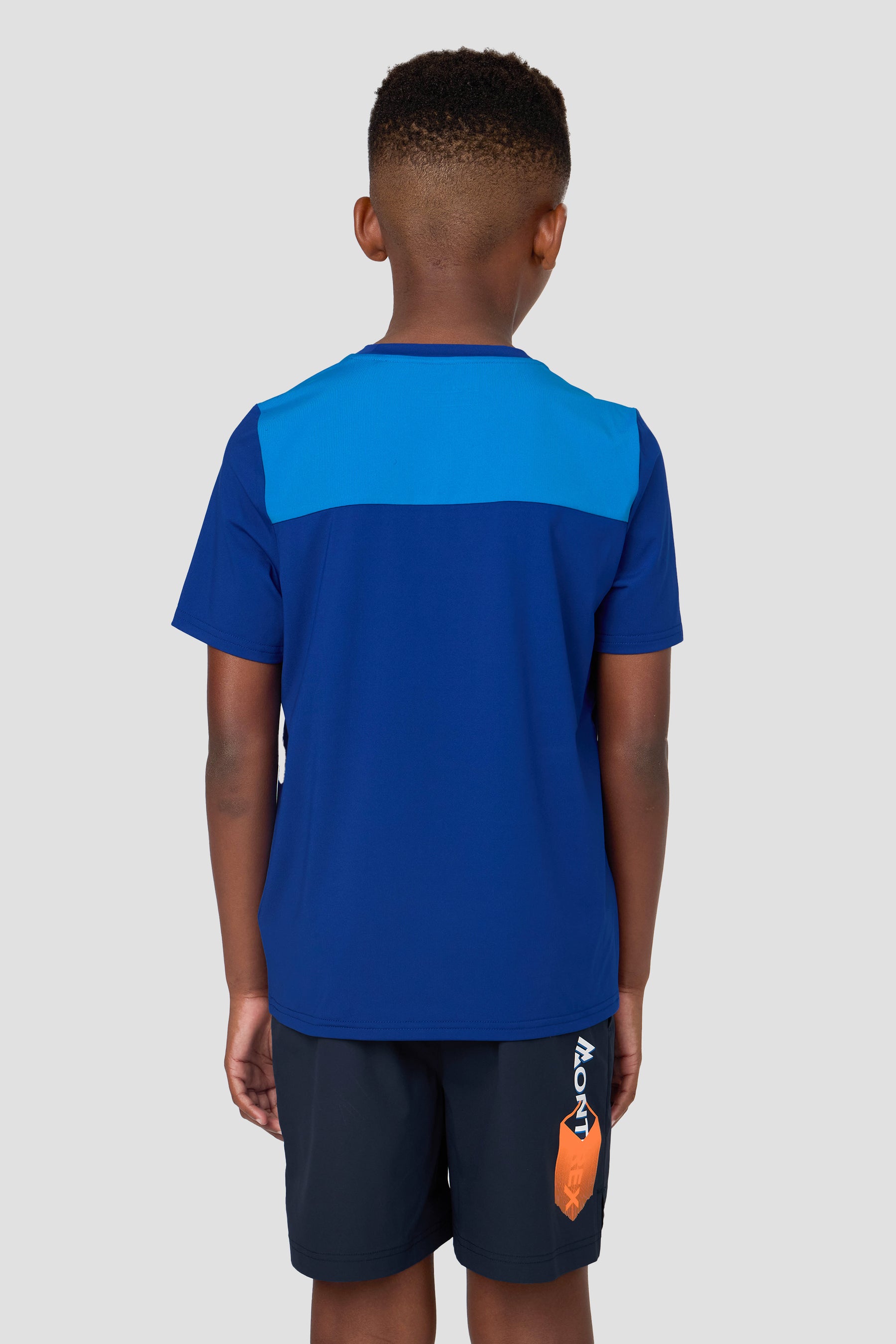 Boys MTX Run T-Shirt - Marine Blue/Idaho Blue