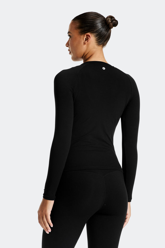 Form Long Sleeve T-Shirt - Black