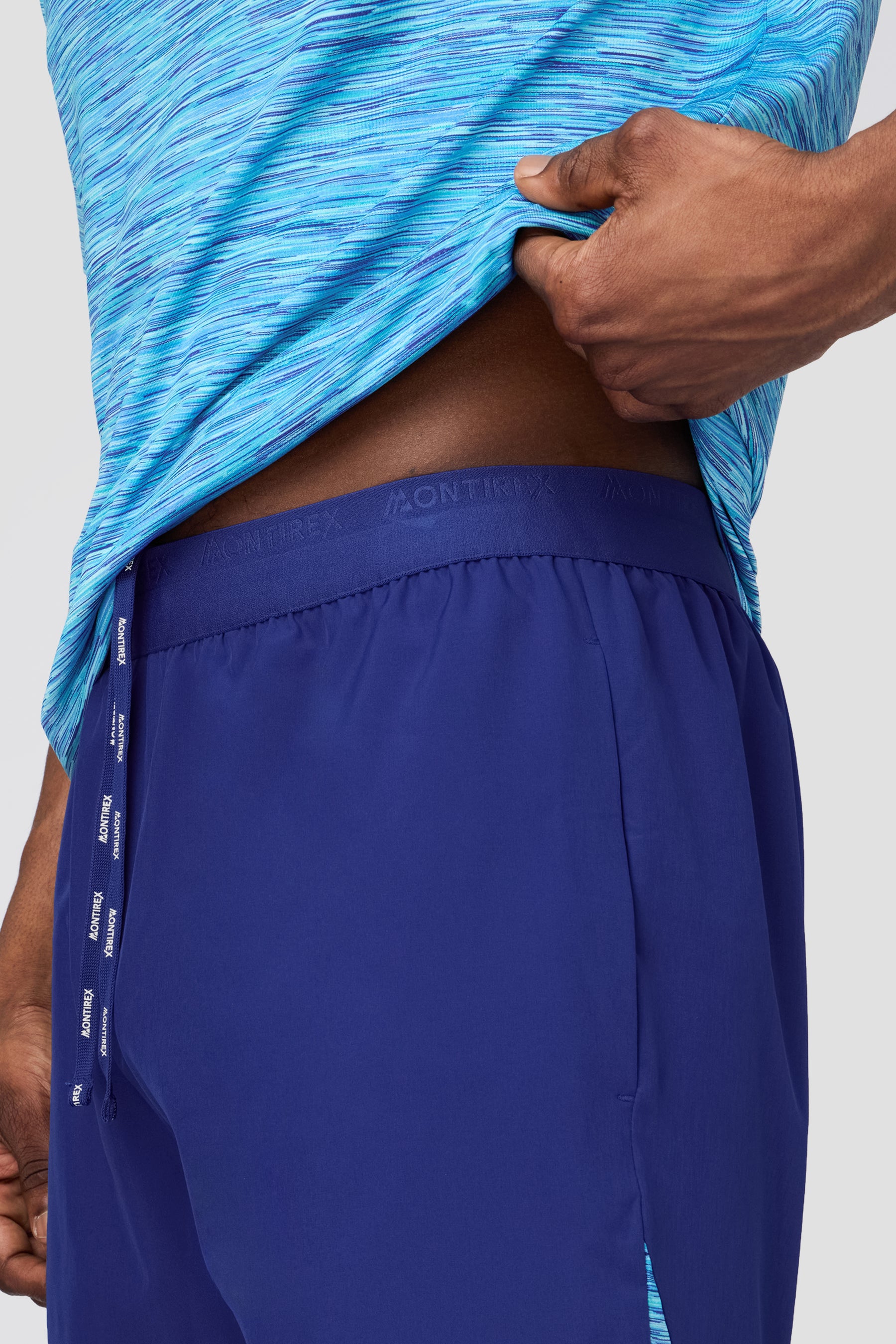 Trail Panel Short - Blue Multi