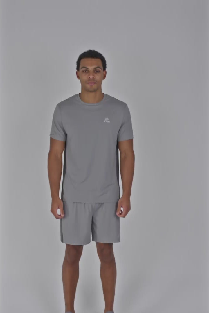 Strive T-Shirt - Platinum Grey/Cement Grey/Light Smoke Grey
