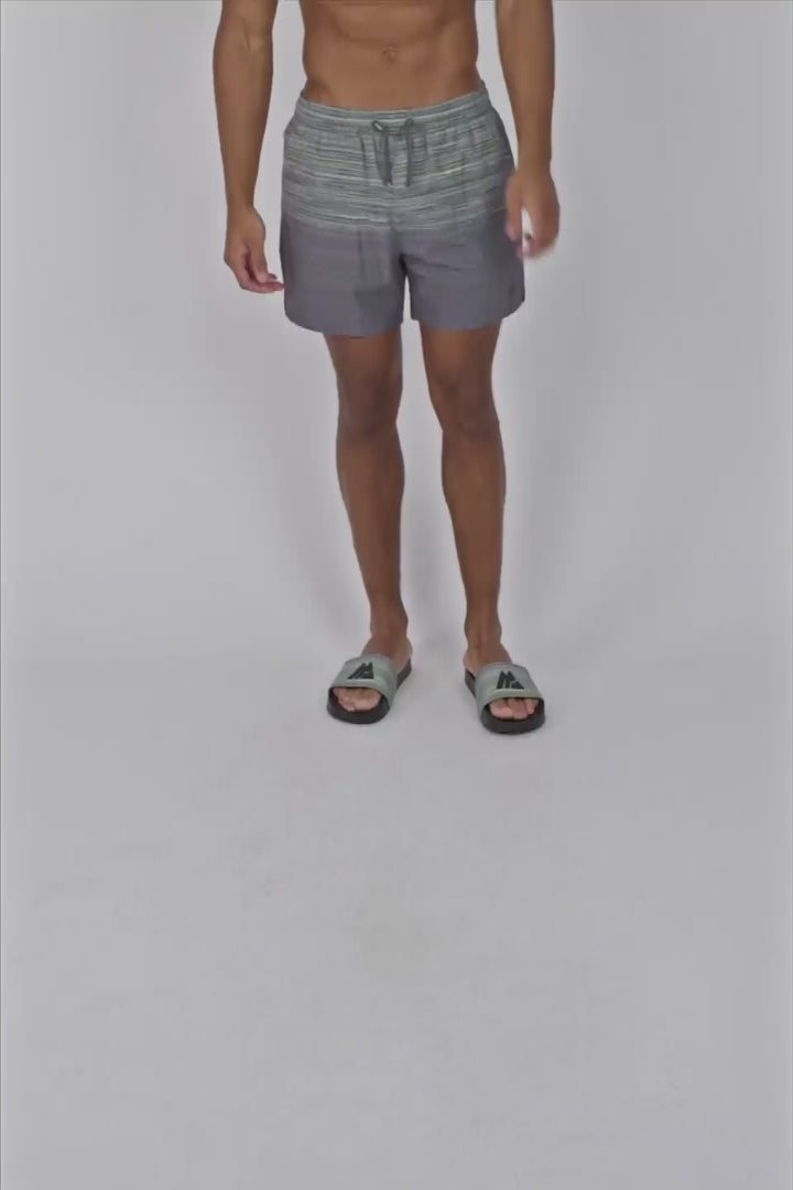 Trail Swim Short - Neon Green/Asphalt