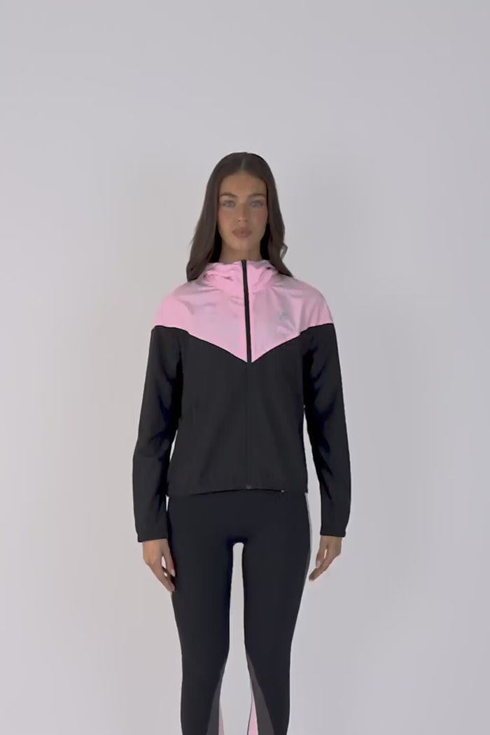 Move Windbreaker - Light Pink/Black