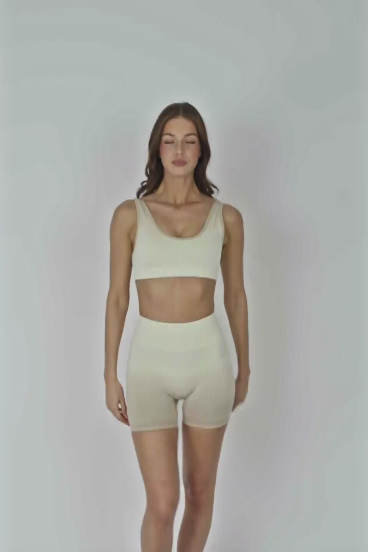 Arise Seamless Bra - Maple Wood/Vanilla Foam