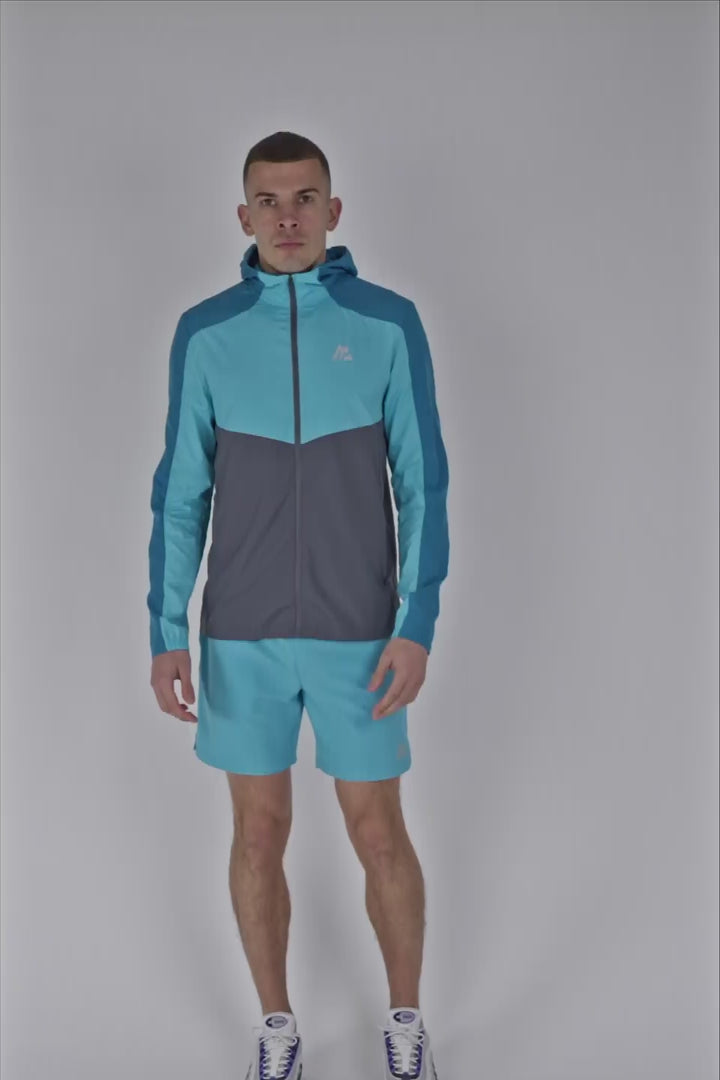 Breeze 3.0 Windbreaker - Aisen/Vivid Aqua/Slate Grey