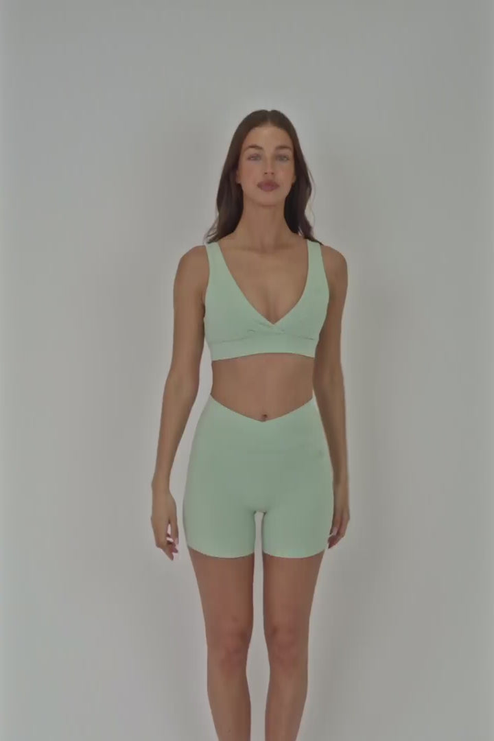 Powder Cami Bra - Sage