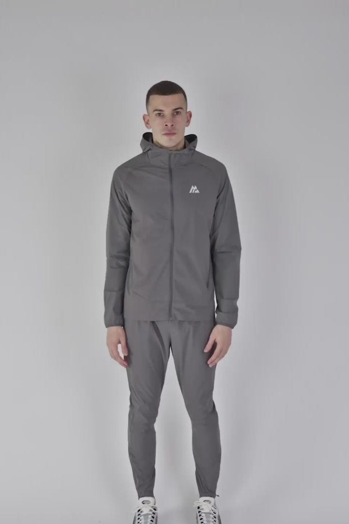 Argent Reflective Jacket - Cement Grey