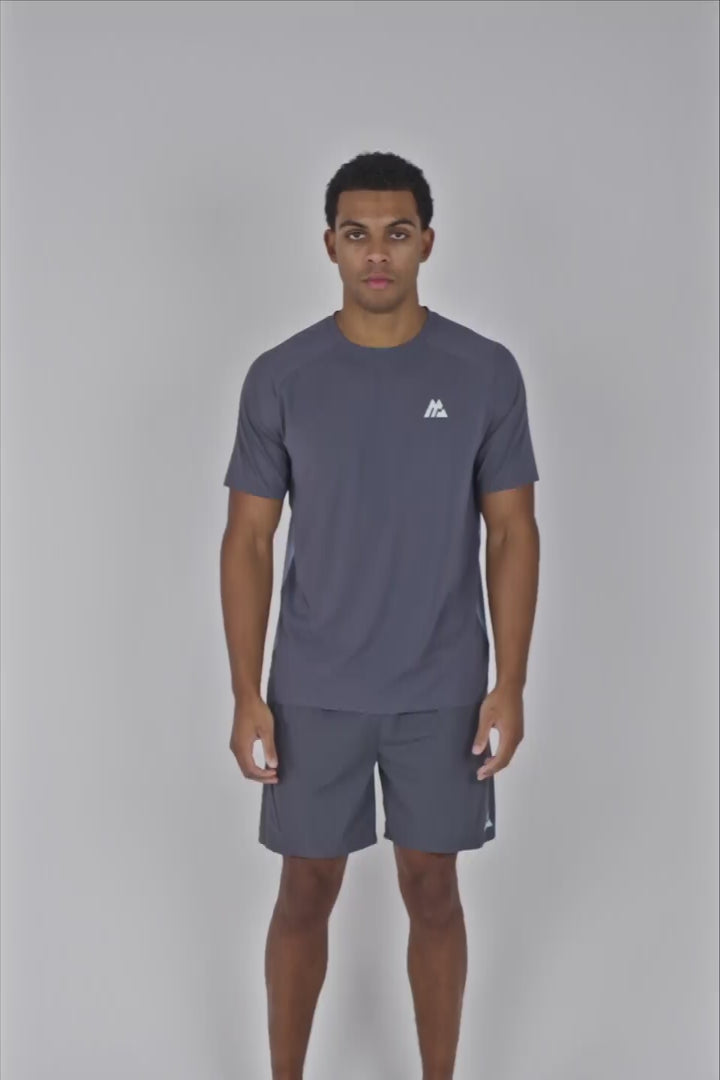 MTX Trail Traction T-Shirt - Slate Grey/Cloudy Blue
