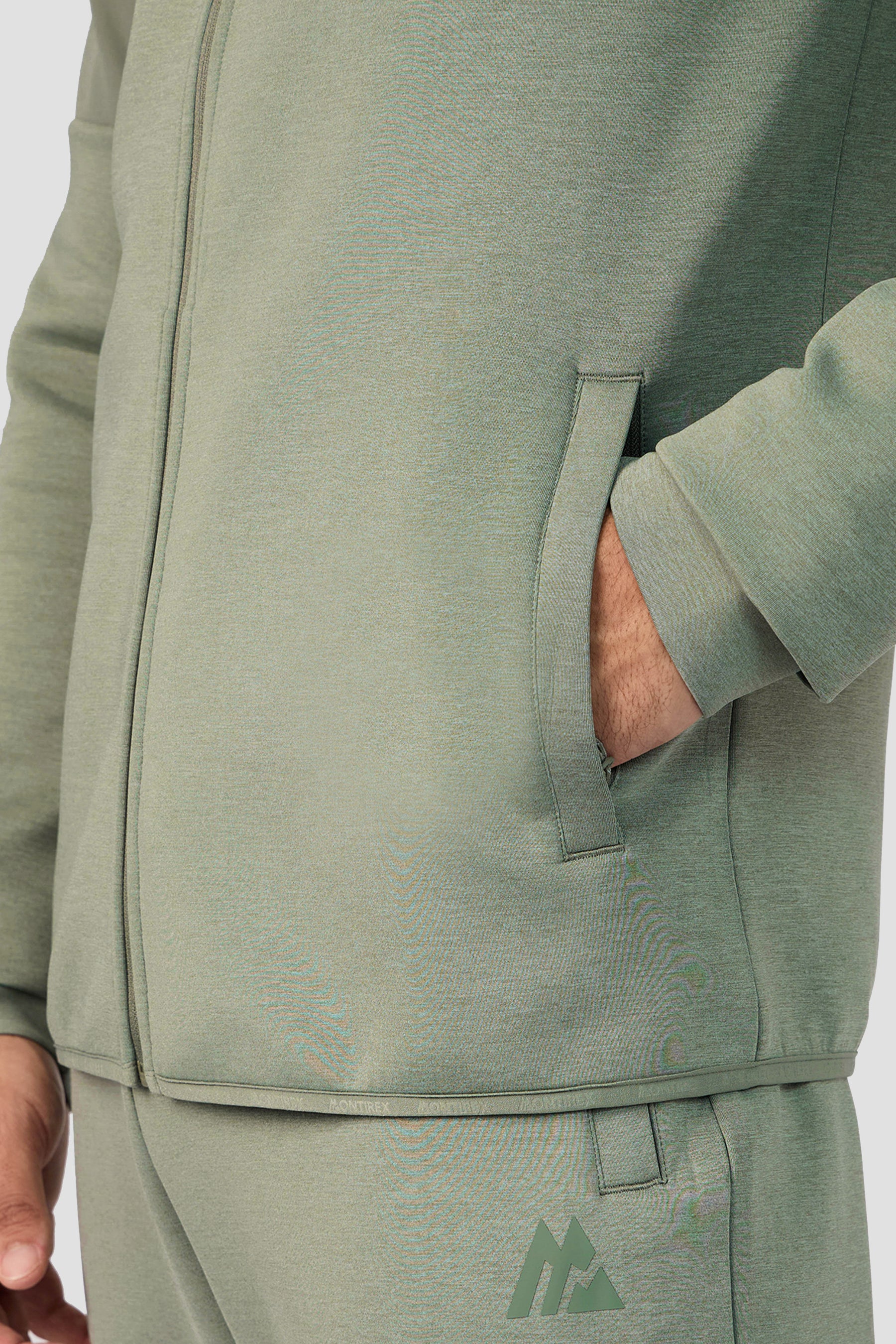 Recover 2.0 Hood - Green Slate Marl