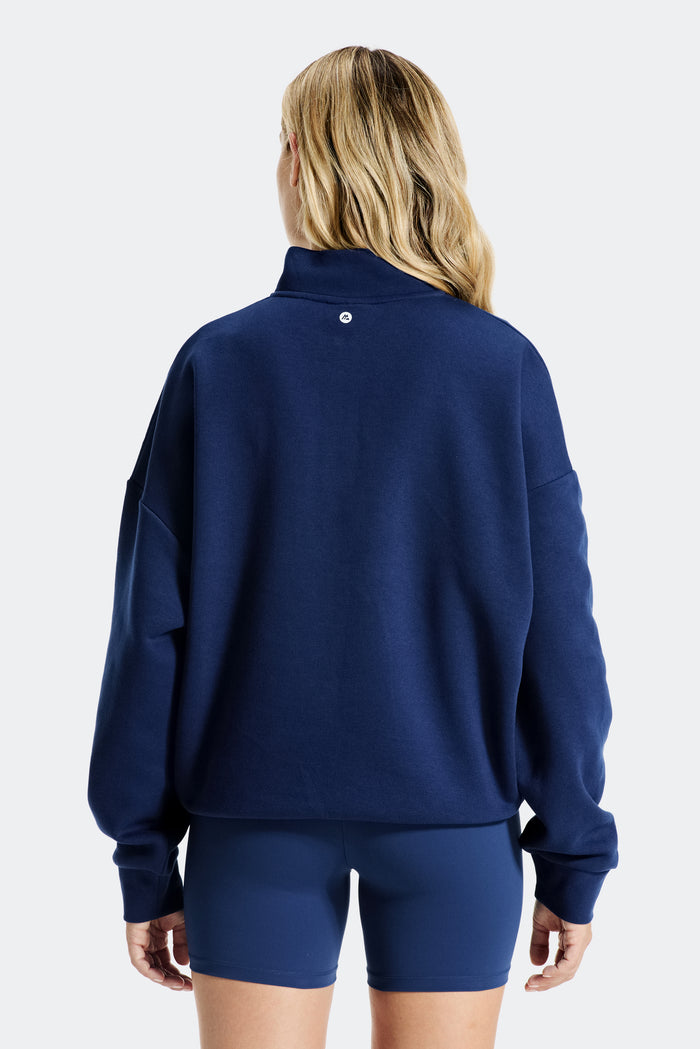 Track Graphic 1/4 Zip - Agency