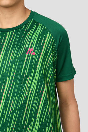 Boys Vigour T-Shirt - Spruce Green/Chameleon