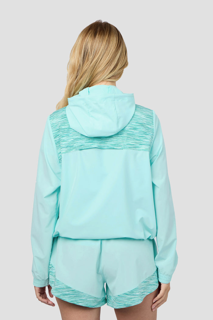 Women's Trail Windbreaker - Turquoise Multi 