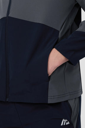 Boys Cerberus Jacket - Navy Void/Neon Sky/Slate Grey