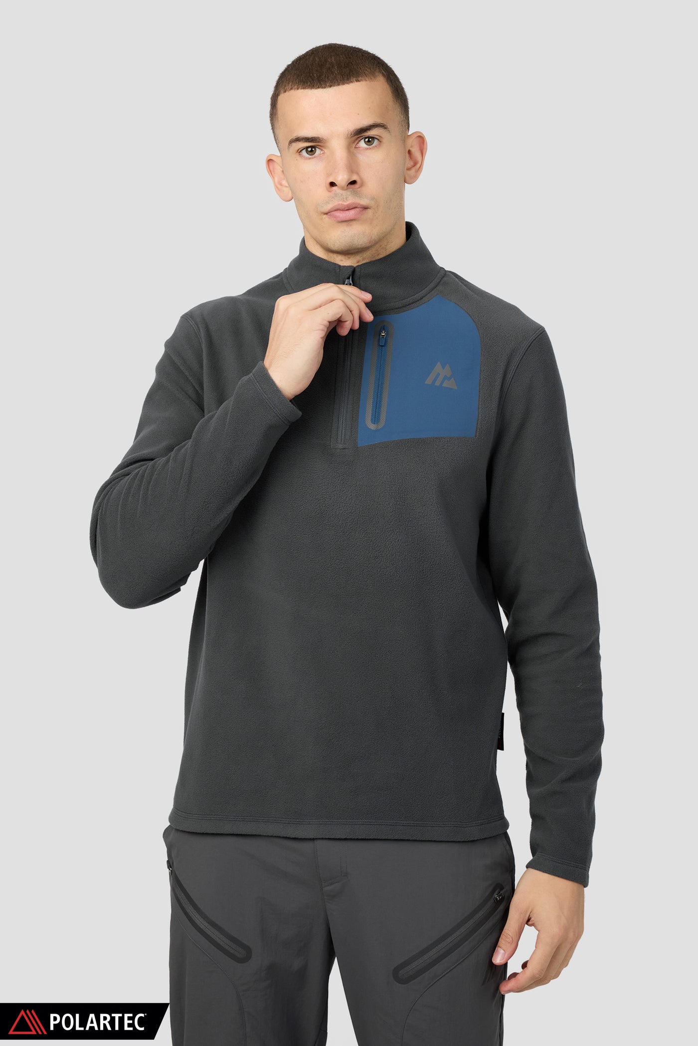 Ascent Polartec® Fleece - Asphalt/Naval