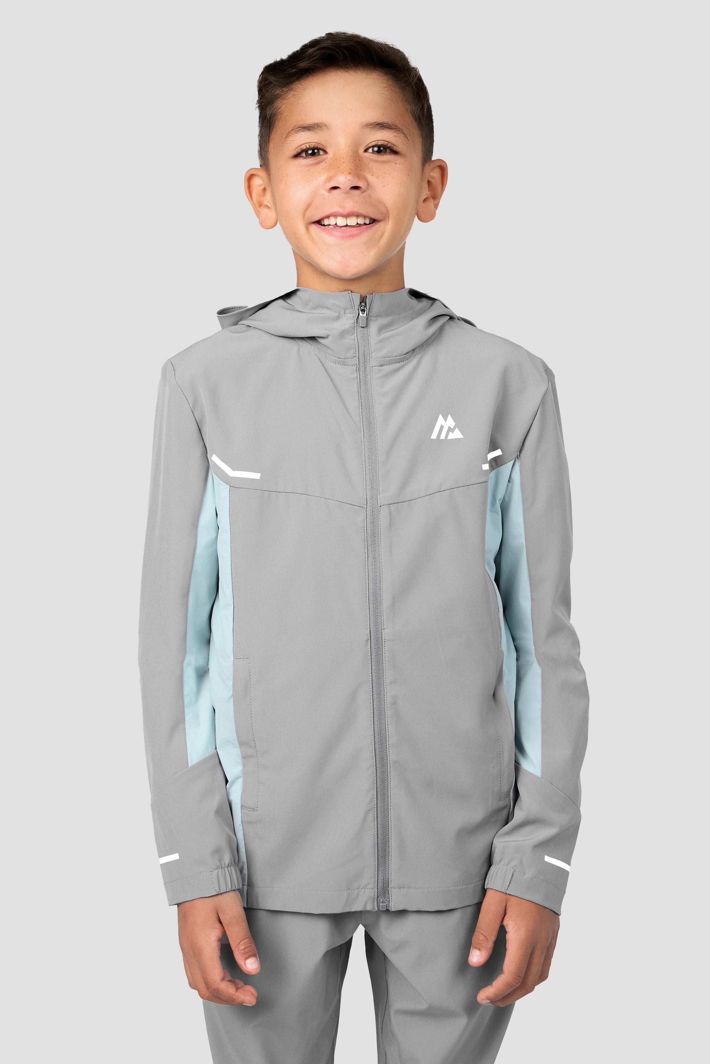 Vortex Jacket Platinum Grey/Dawn | Montirex Sportswear Gymwear