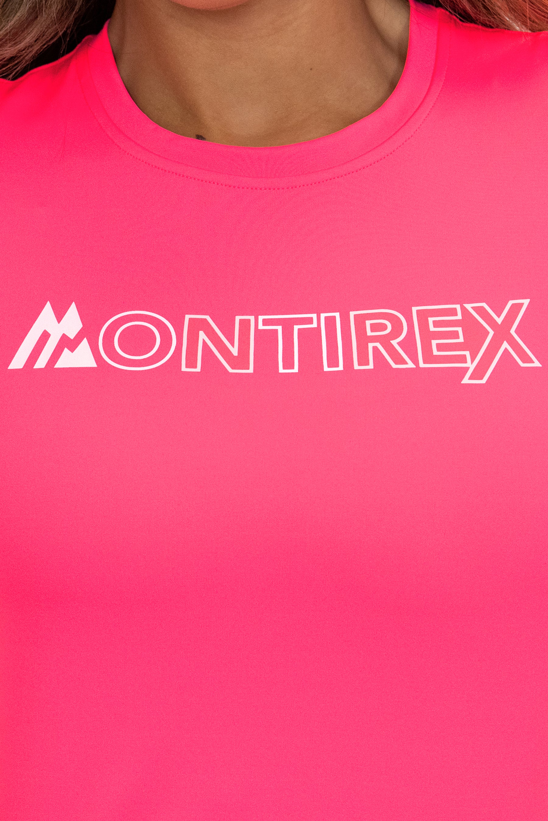 Women's Limit T-Shirt - Neon Pink/Silk Pink