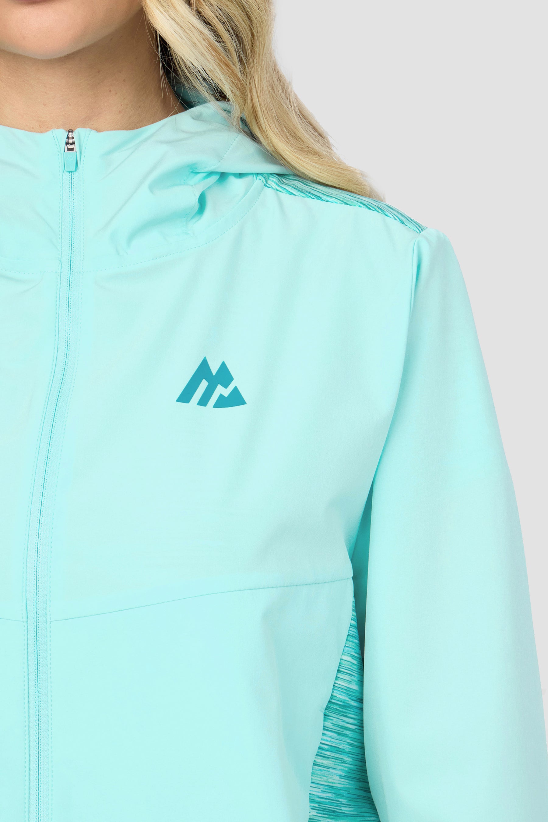 Women's Trail Windbreaker - Turquoise Multi 