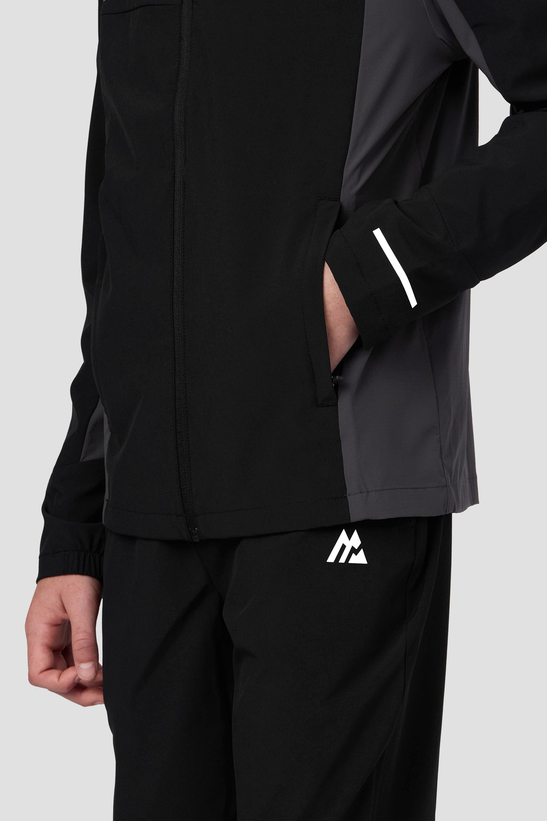 Boys Vortex Jacket - Black/Asphalt