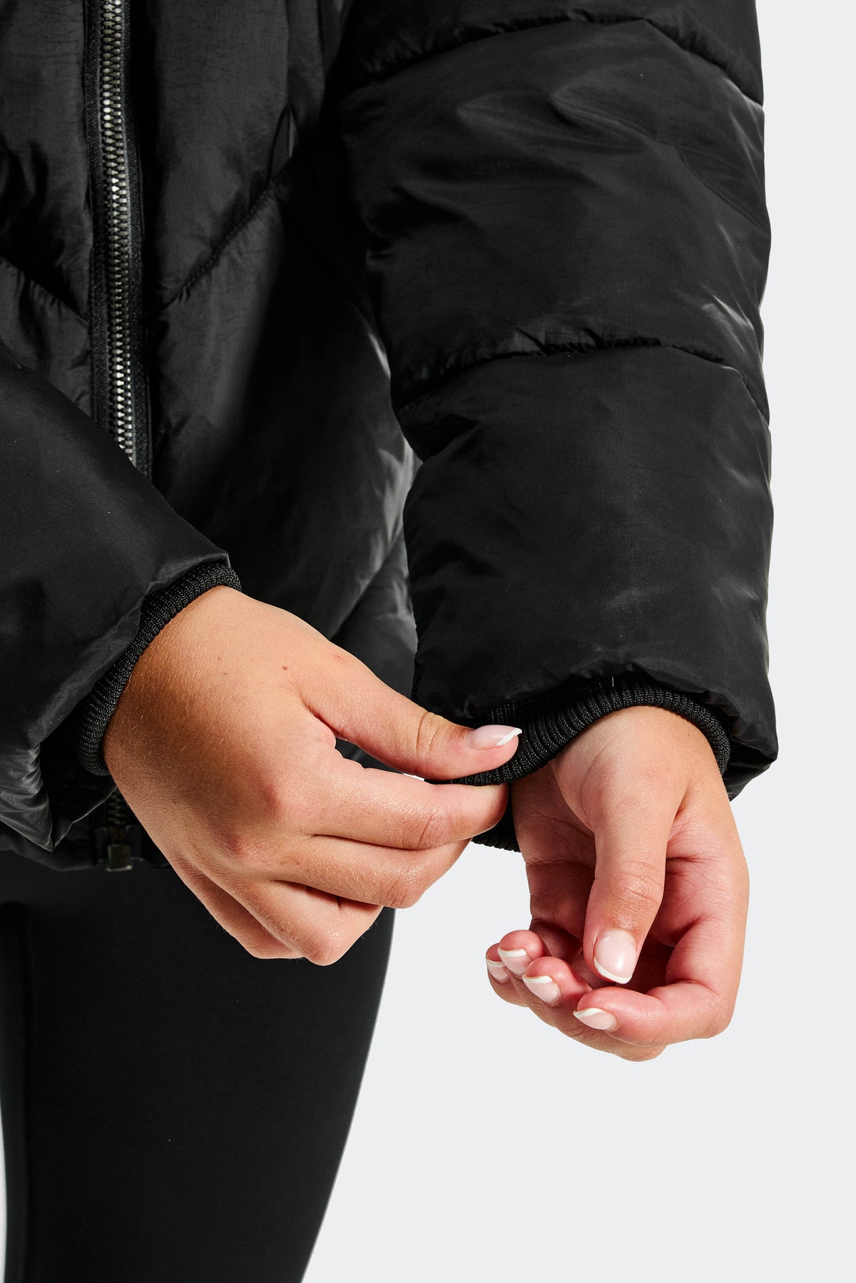 Girls Alpina Padded Jacket - Black
