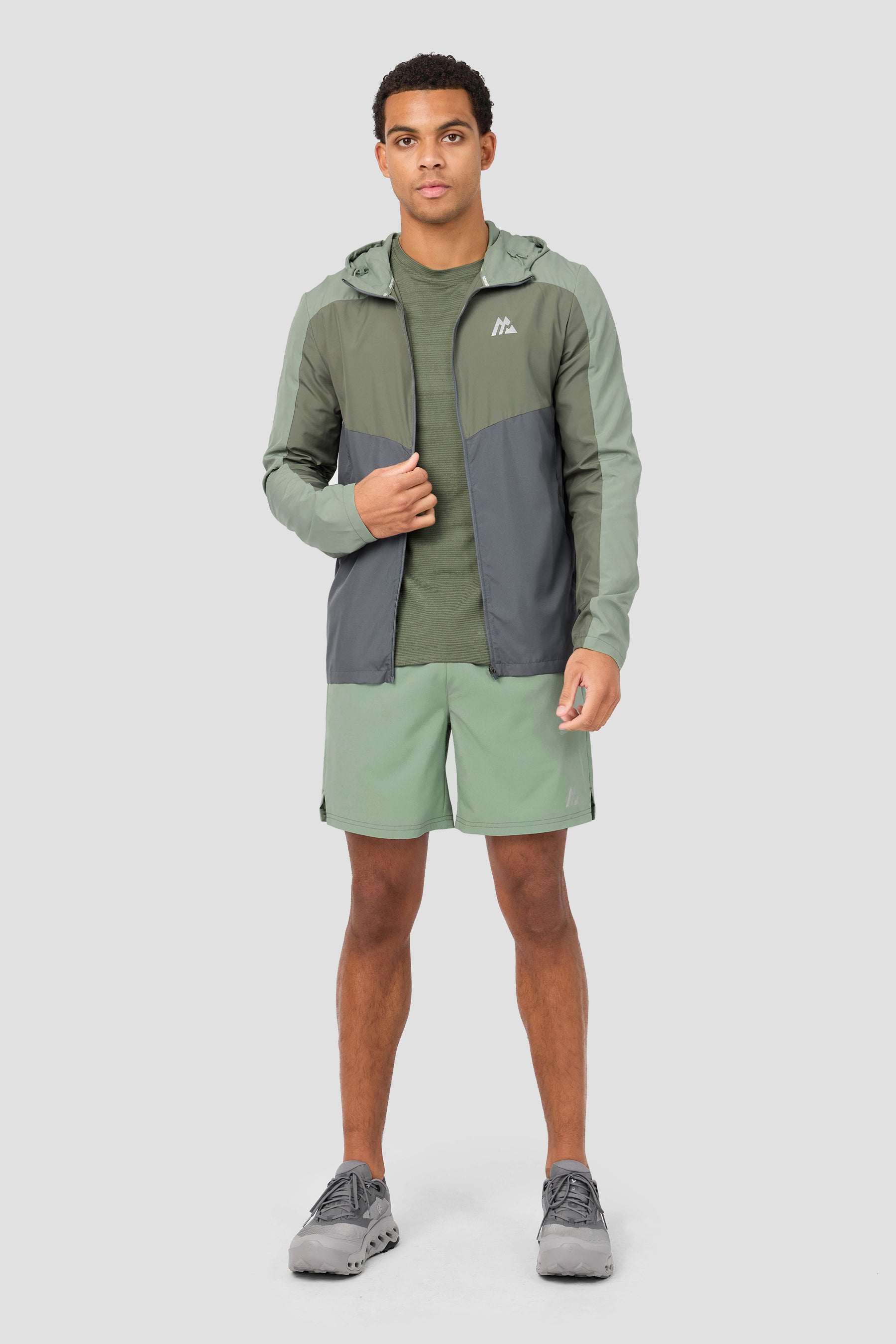 Breeze 3.0 Windbreaker - Ash Green/Green Slate/Slate Grey