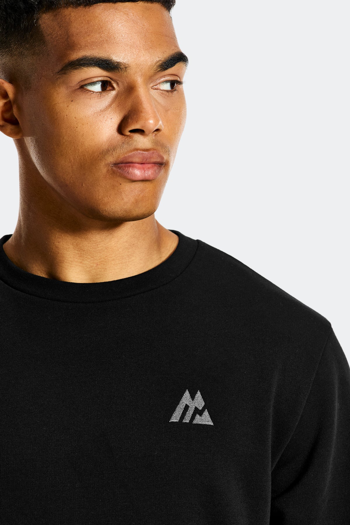 Essential Crew Neck Sweater - Black