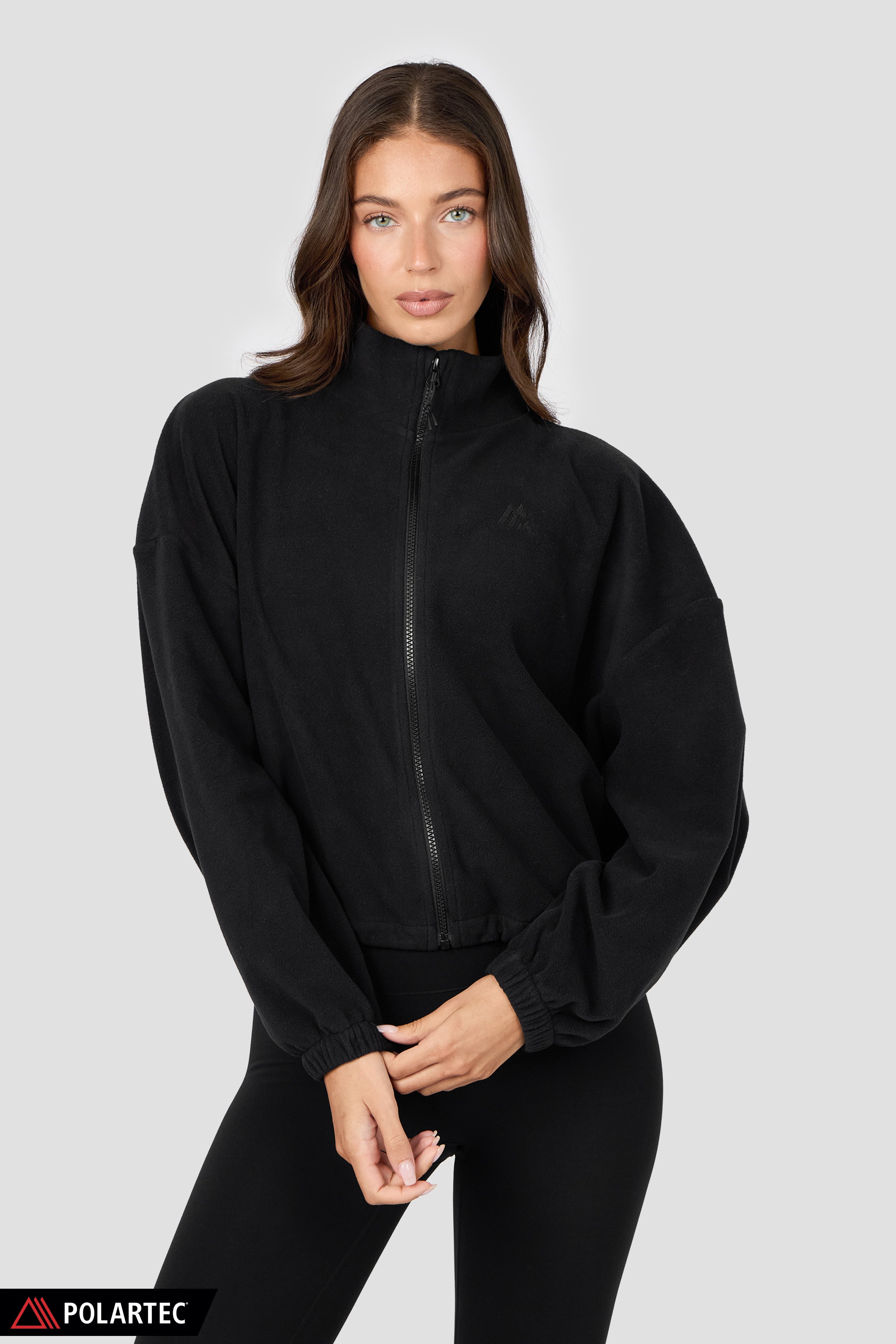 Chaud Polartec® Fleece Black | Montirex Sportswear Gymwear