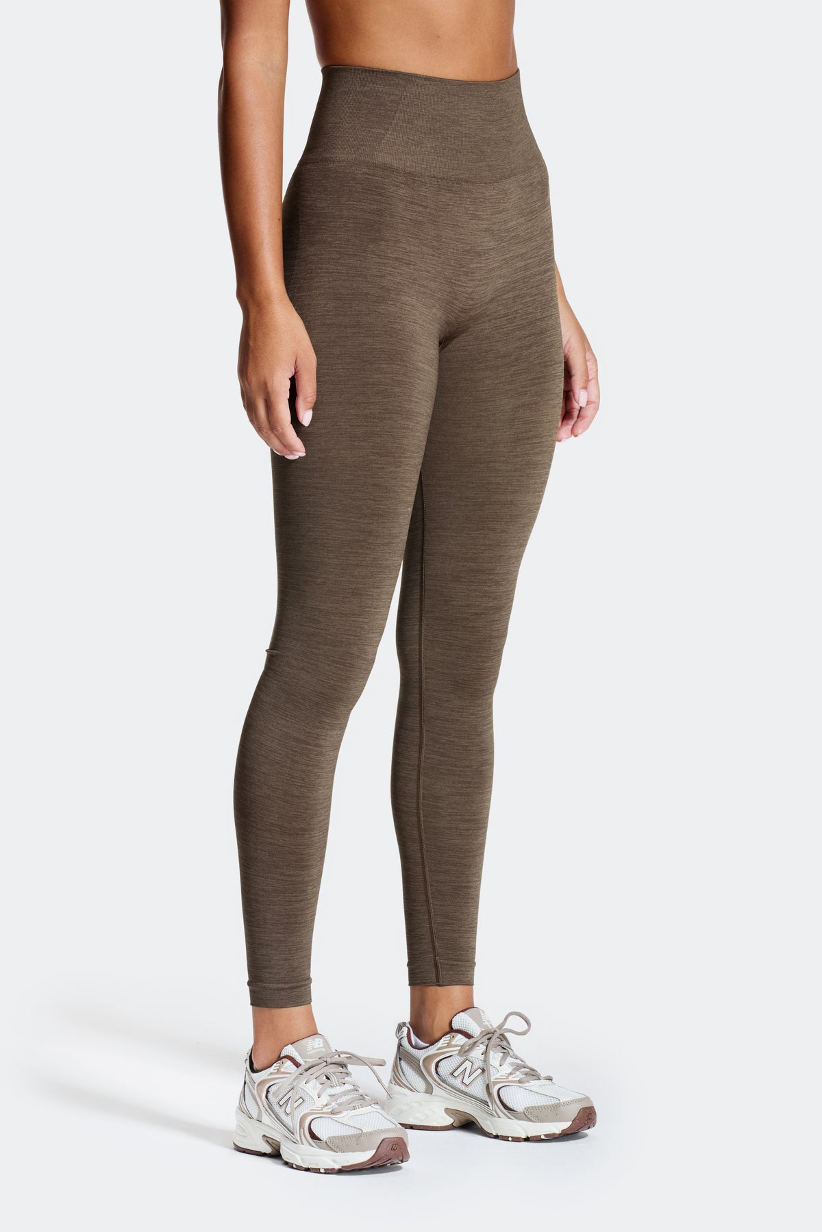 Trail Seamless legging - Macchiato Marl