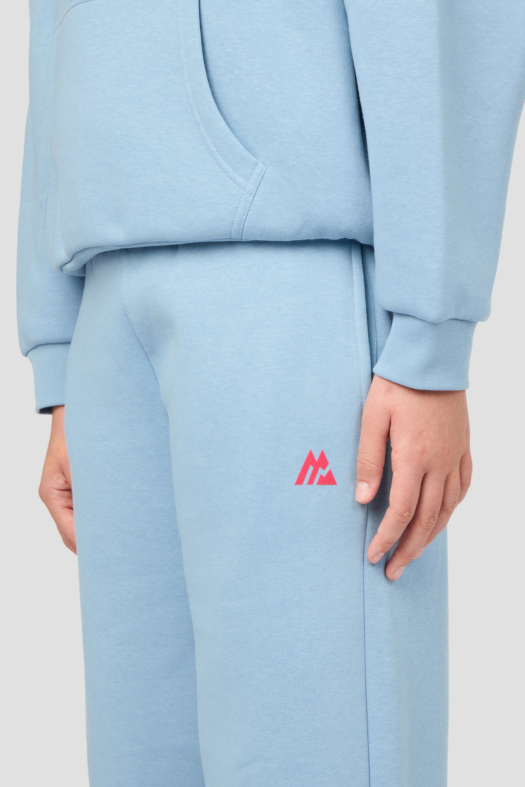 Girls Vibe Wide Leg Jogger - Fresh Water