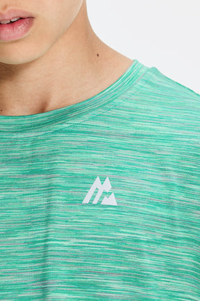 Boys Trail T-Shirt - Grey/Jade