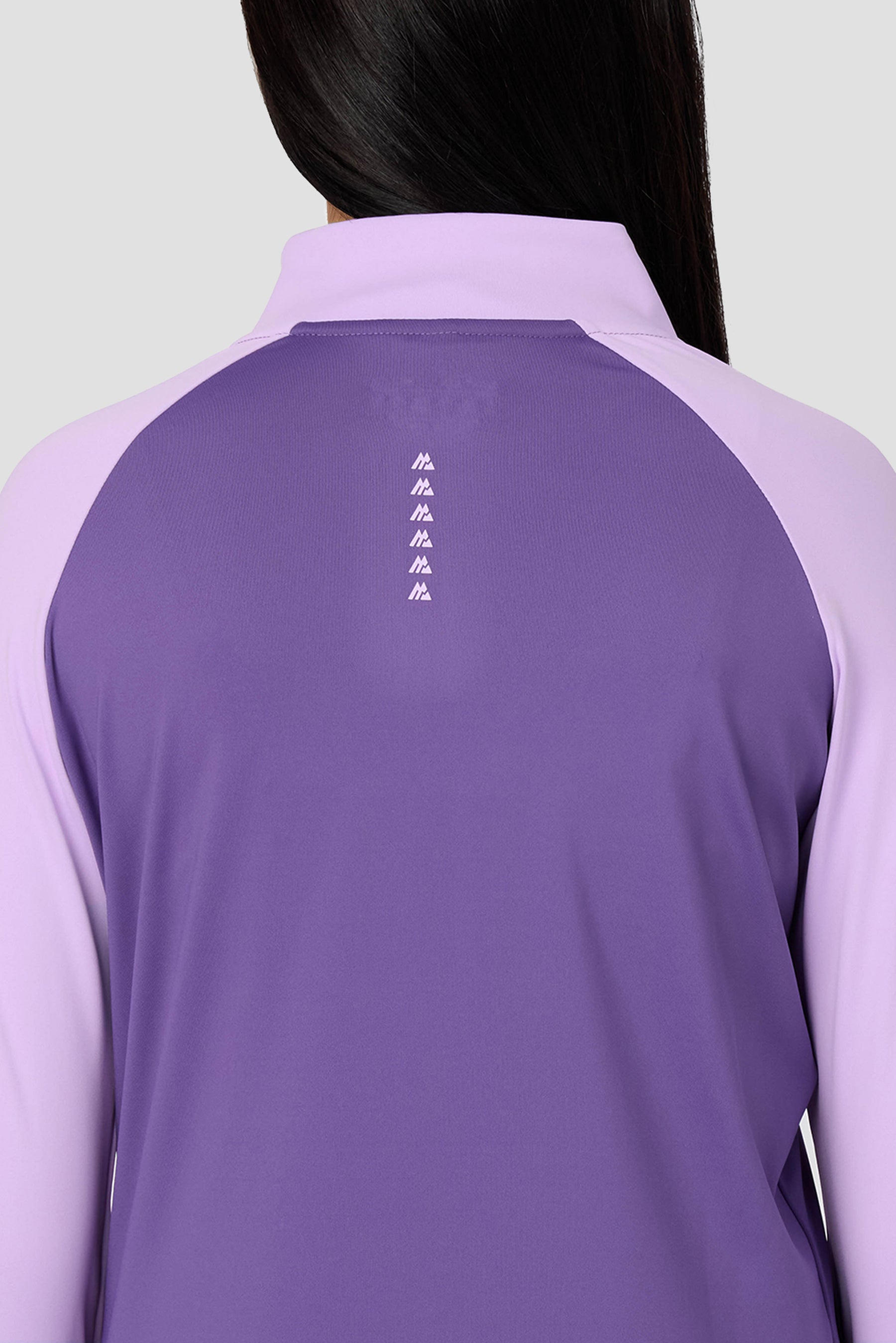 Girls Dash 1/4 Zip - Palazzo/Parma