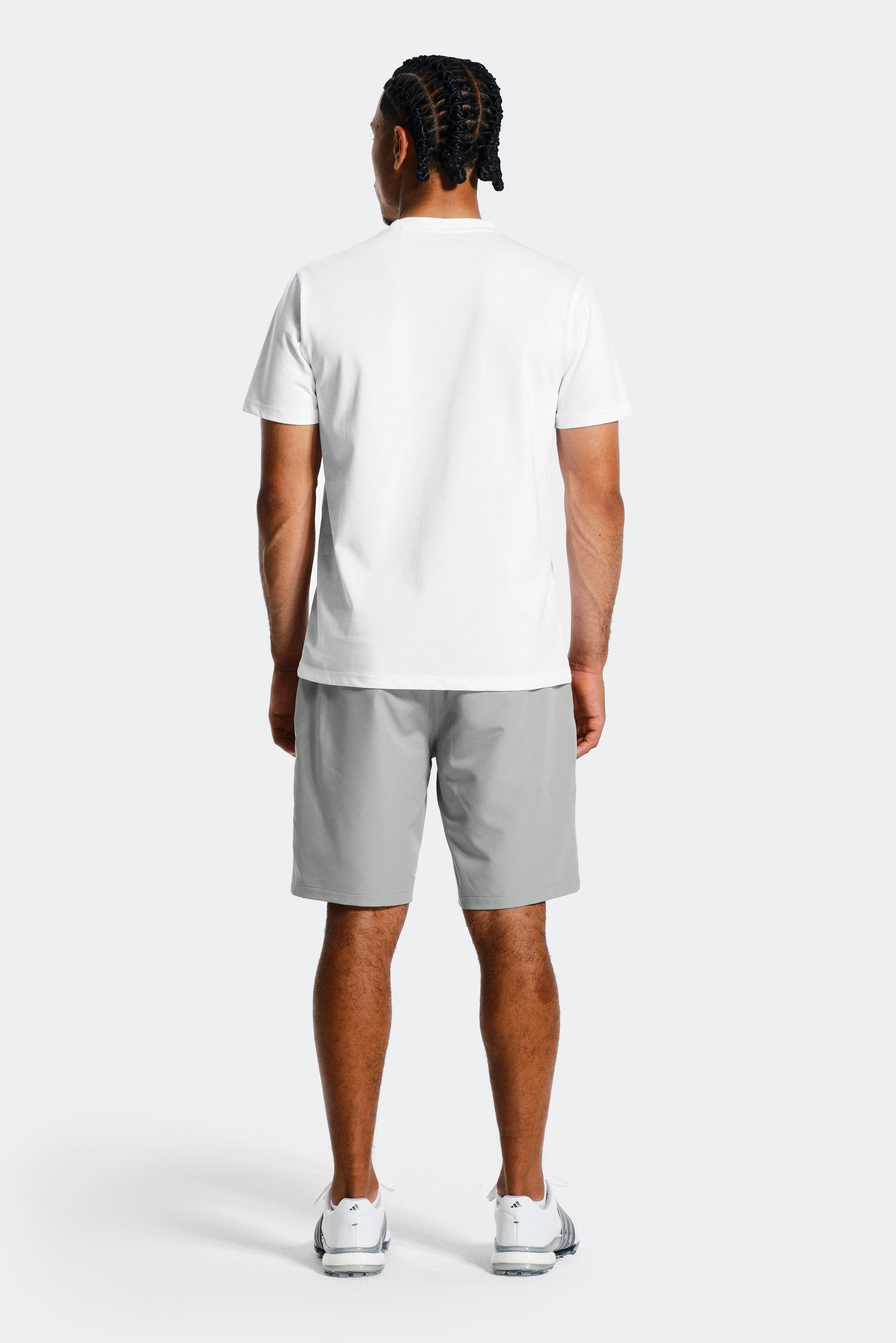 Golf Short - Platinum Grey