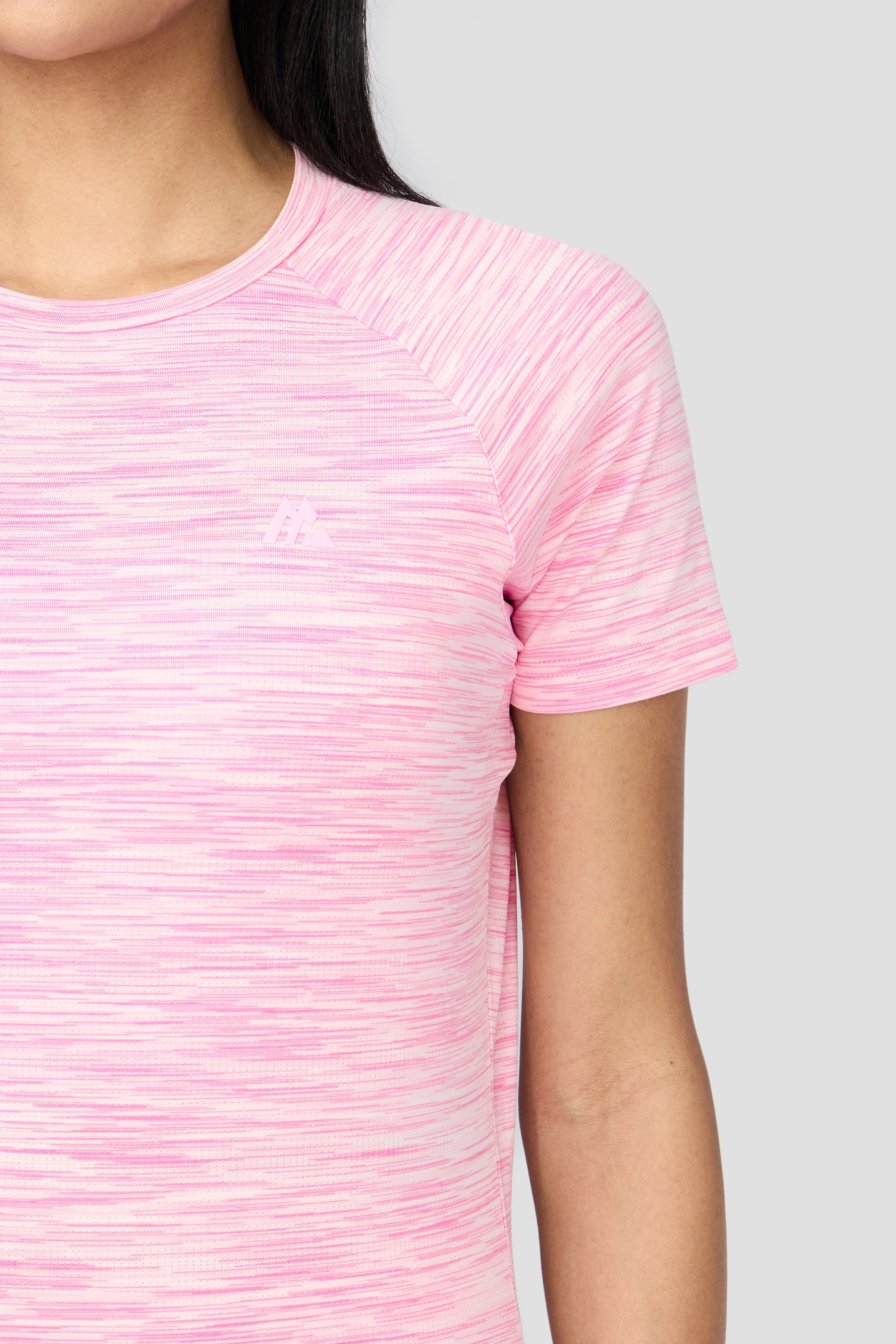 Women's Trail T-Shirt - Soft Pink Multi