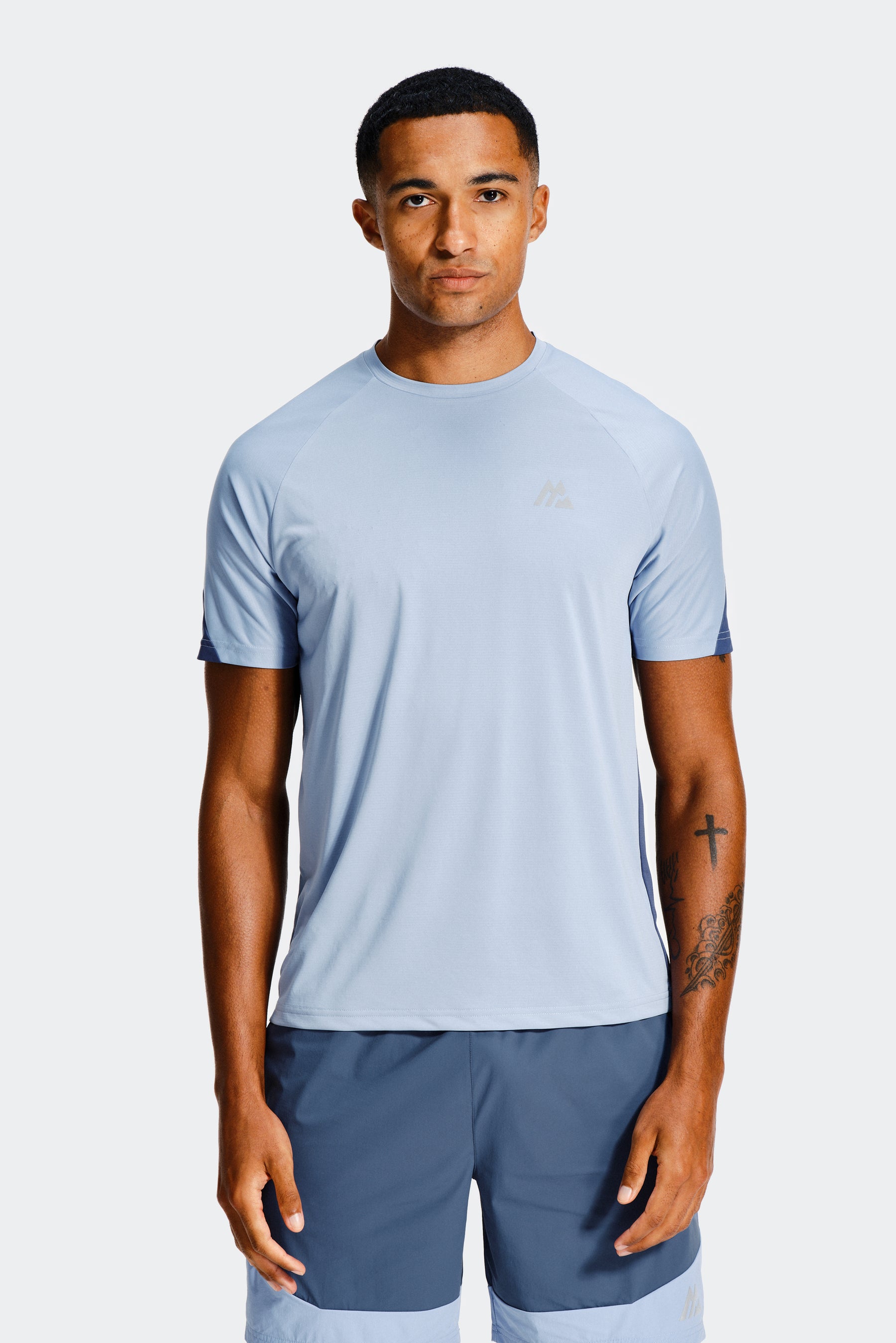 Syntra T-Shirt - Cloudy Blue/Greyed Indigo