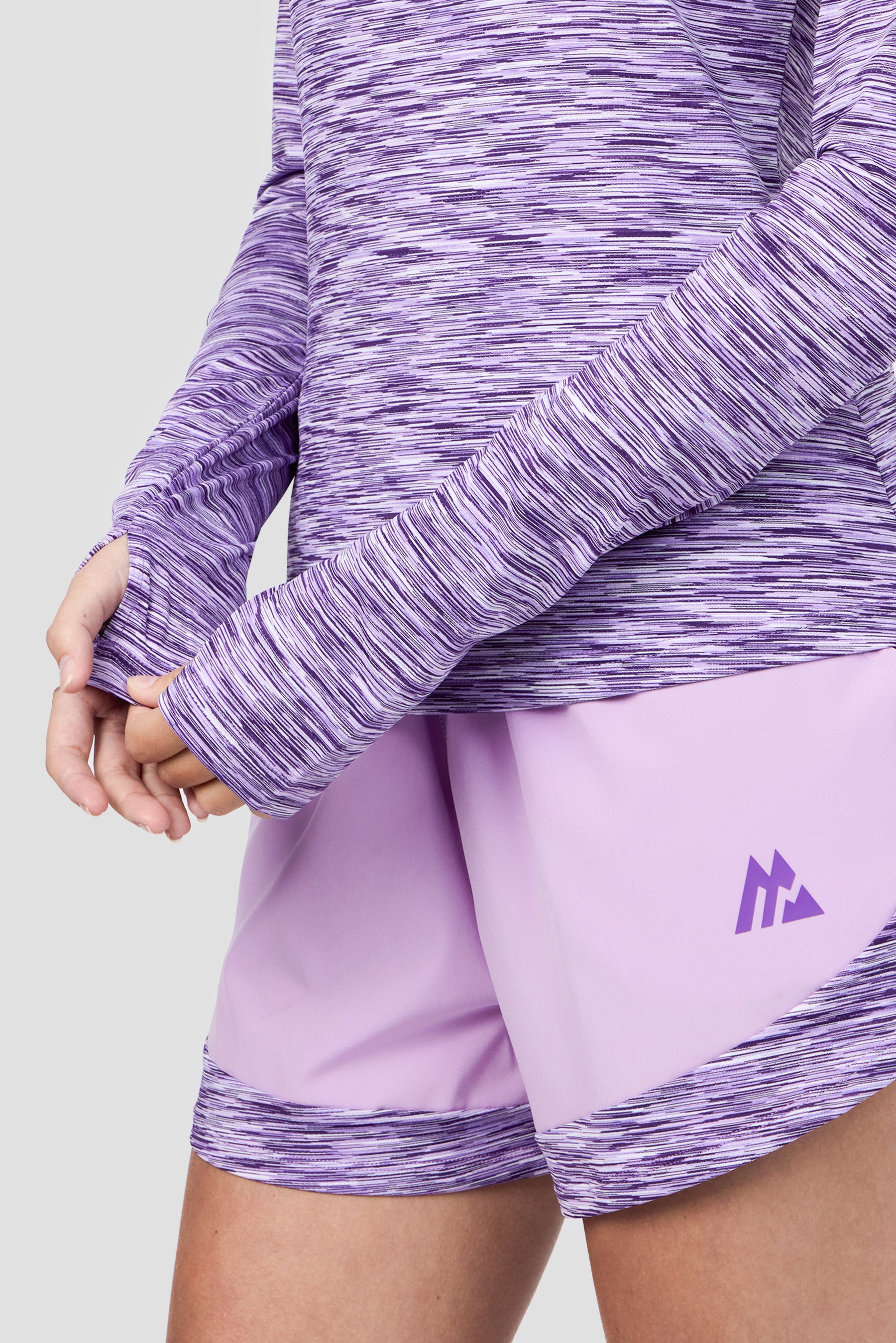 Women's Trail 1/4 Zip - Purple/Lilac Multi
