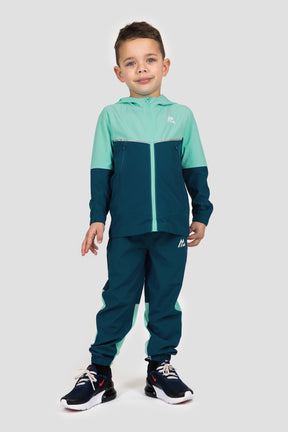 Infants Trek Woven Jacket/Pants Set - Fluorite/Abyssal